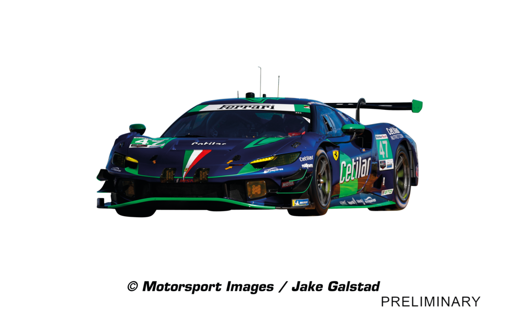 Carrera 64243 Ferrari 296 GT3 "Cetilar Racing, No.47" GO!!!