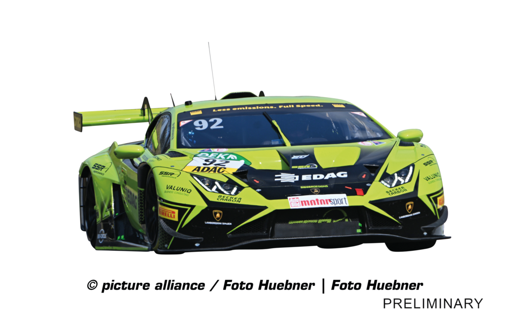 Carrera 32008 Lamborghini Huracán GT3 Evo2 "SSR Performance, M.Bortolotti, No.92", DTM 2023 Digital 132