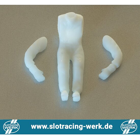 Fahrer / Werksfahrer Classic Fahrerfigur sitzend (Maßstab 1/24)