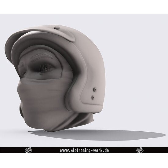Kopf /Werksfahrerkopf- Next Generation(Maßstab 1/24)