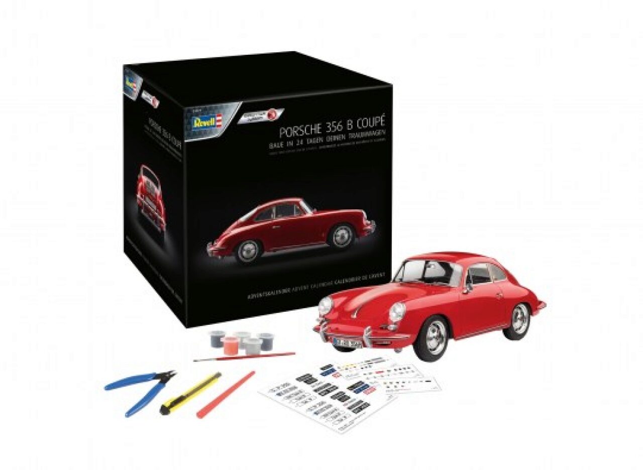 REVELL 01029 Adventskalender 1:16 Porsche 356