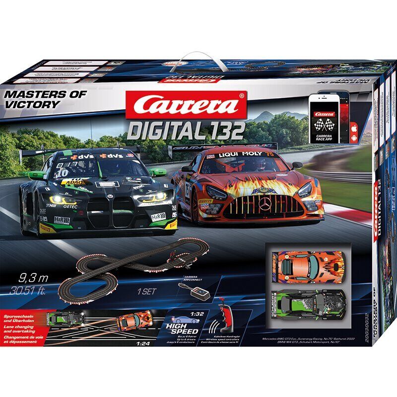 自動車 Carrera Digital 132 + Carrera Evolution Carrera 20030032 Masters of Victory Digital 132 (versandkostenfrei