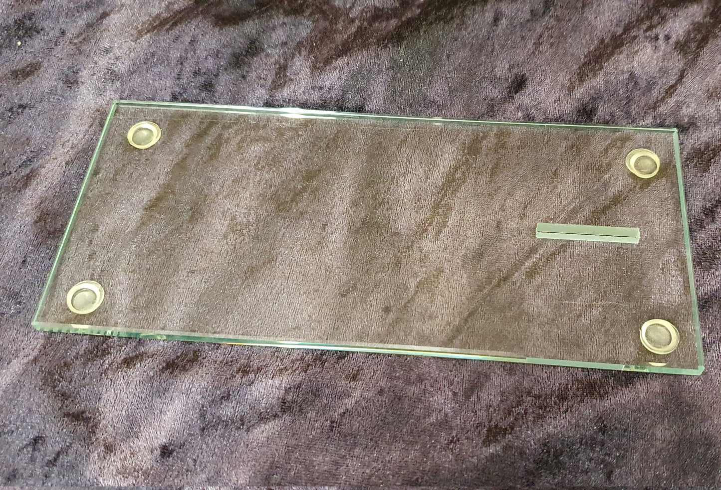Arbeitsplatte Präsentationsplatte aus Glas für Fahrzeuge 1:24 und 1:32