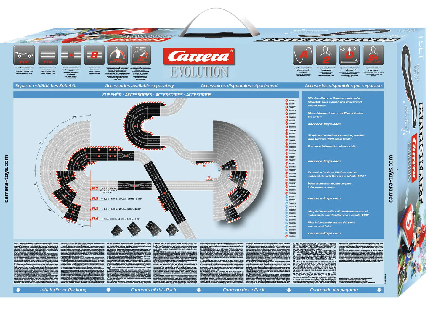 Carrera 25243 Mario Kart™ Set/Grundpackung Evolution (versandkostenfrei innerhalb Deutschlands)