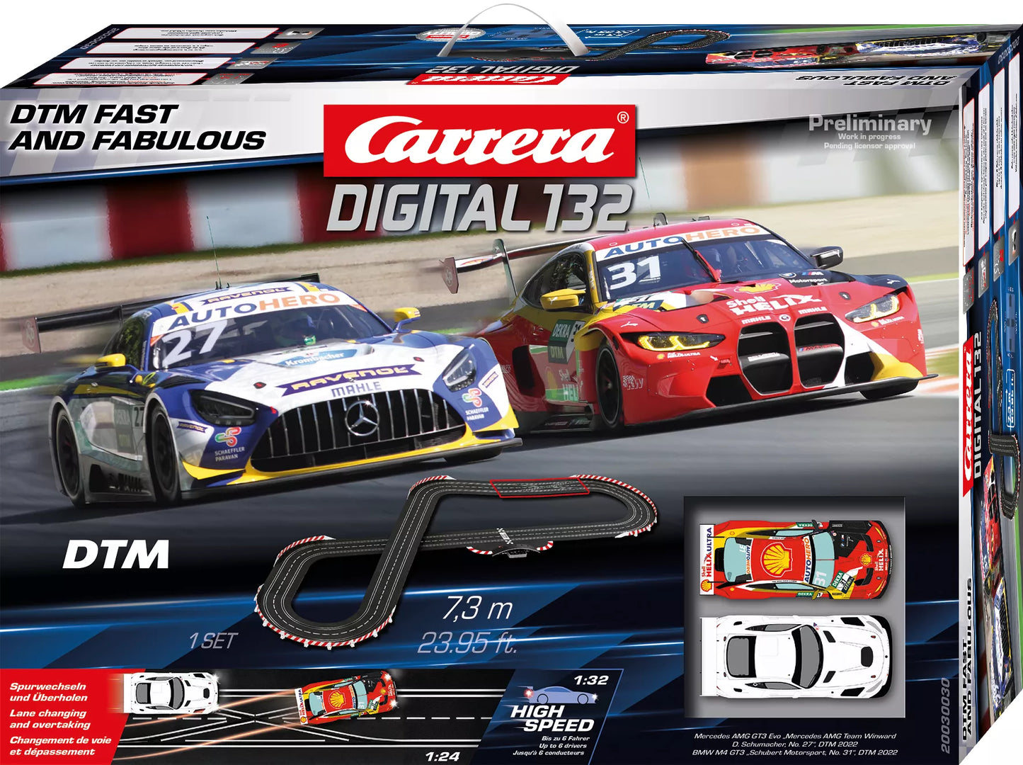 Carrera 30030 DTM Fast and Fabulous Digital 132 (versandkostenfrei innerhalb Deutschlands)