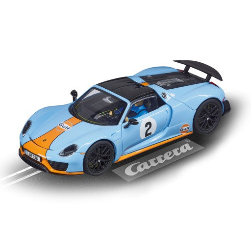 Carrera 30788 Porsche 918 Spyder "Gulf Racing No.02" Digital 132