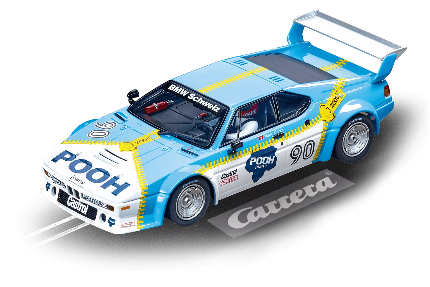 Carrera 30830 BMW M1 Procar "Sauber Racing, No.90", Norisring 1980 Digital 132