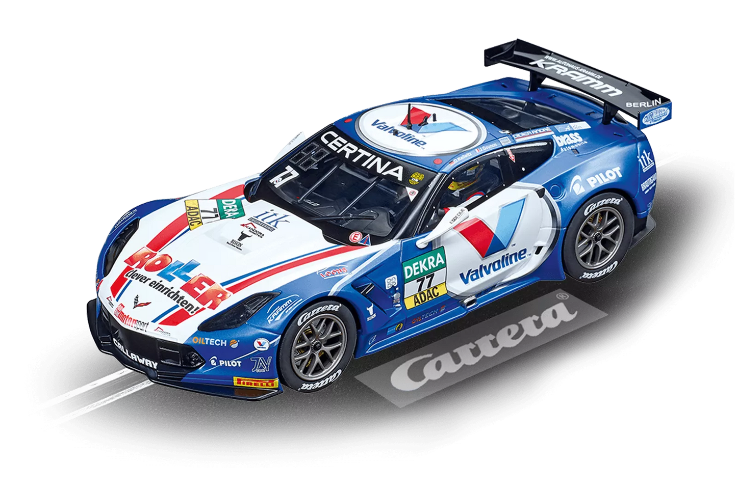 Carrera 23860 Chevrolet Corvette C7.R Callaway Competition "No. 77" Digital 124