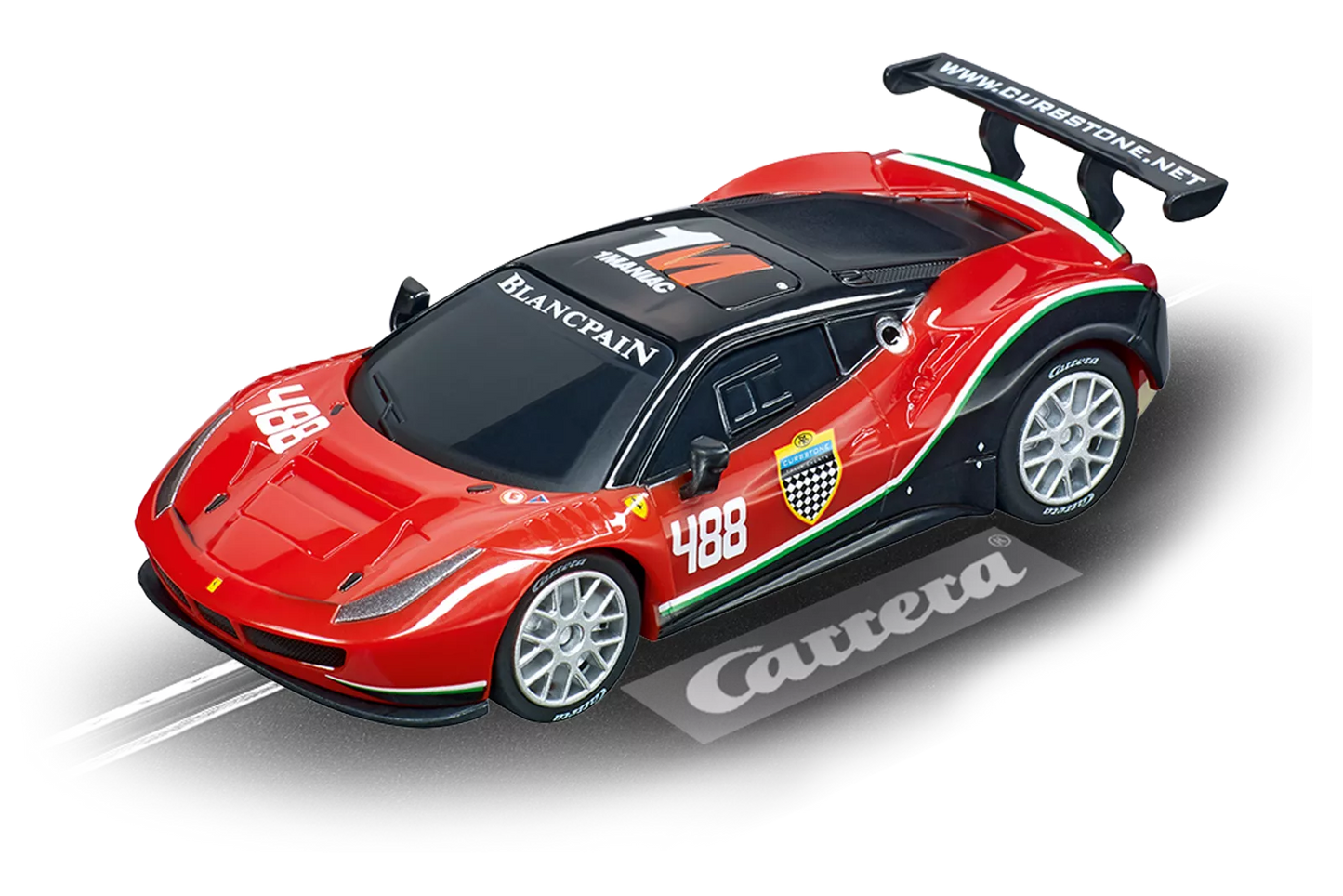 Carrera 64136 Ferrari 488 GT3 "AF Corse, No.488" GO!!! / GO!!! Plus
