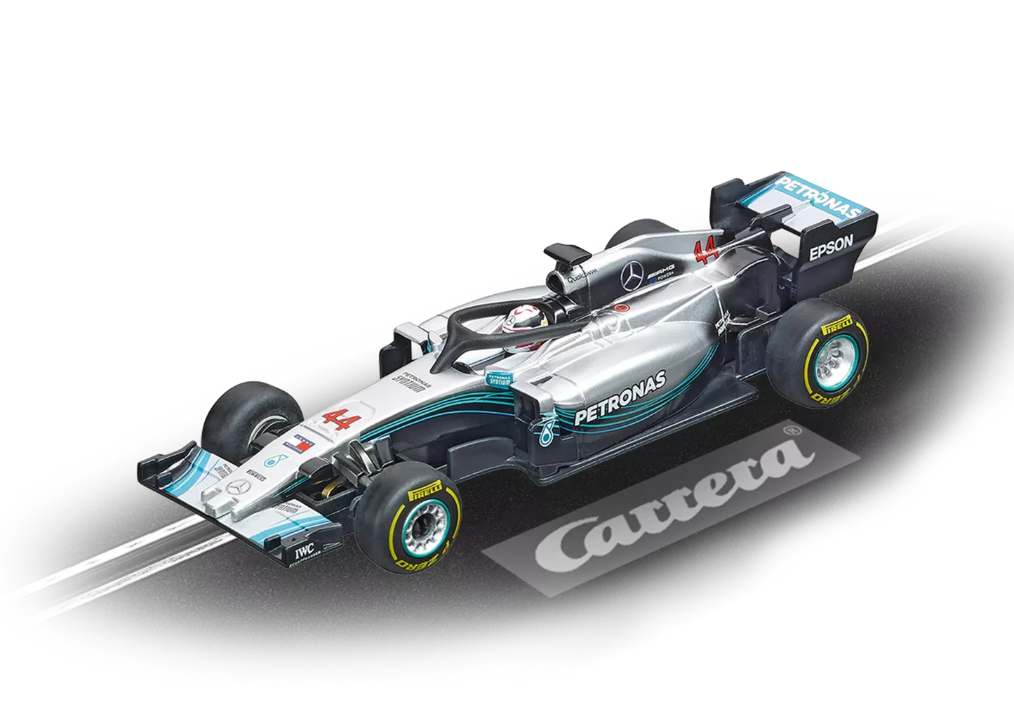 Carrera 64128 Mercedes-AMG F1 W09 EQ Power+ "L. Hamilton, No.44" GO!!!/GO!!! Plus