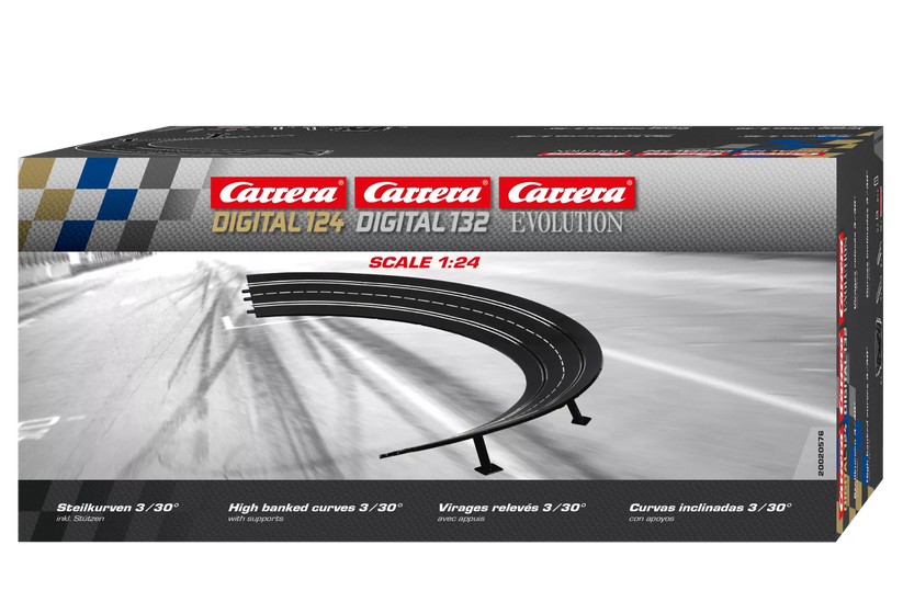 Carrera 20576 Steilkurven 3/30° 6 Stk.