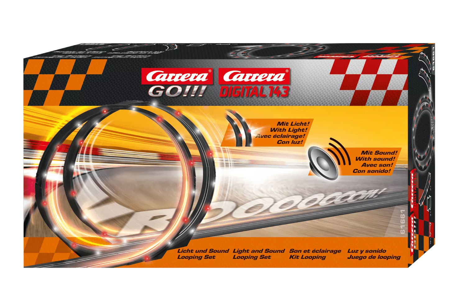 Carrera 61661 Licht und Sound Looping Set Go /Digital 143