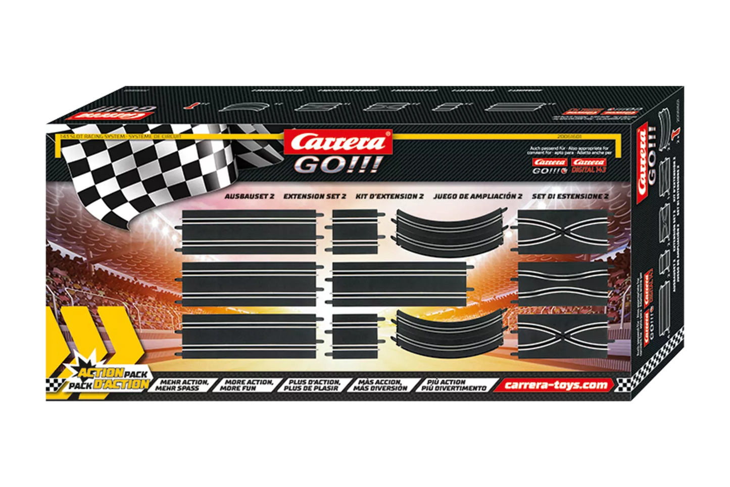 Carrera 61601 Ausbauset 2 Go /Digital 143