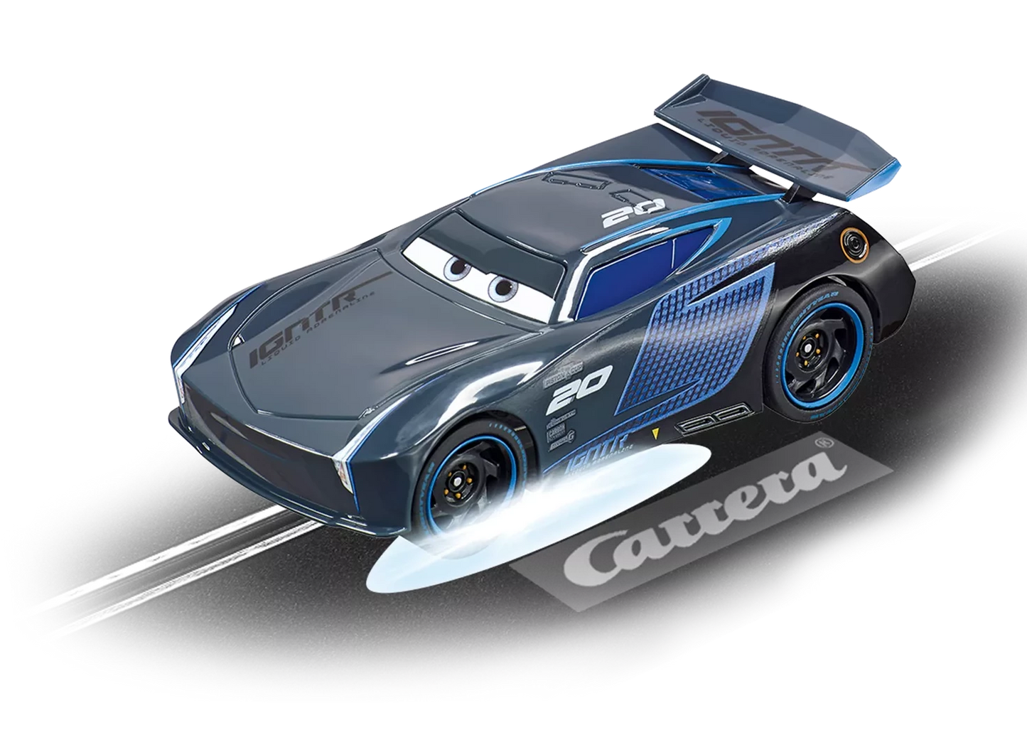 Carrera 64151 Disney·Pixar Cars - Jackson Storm - Neon Nights GO!!!