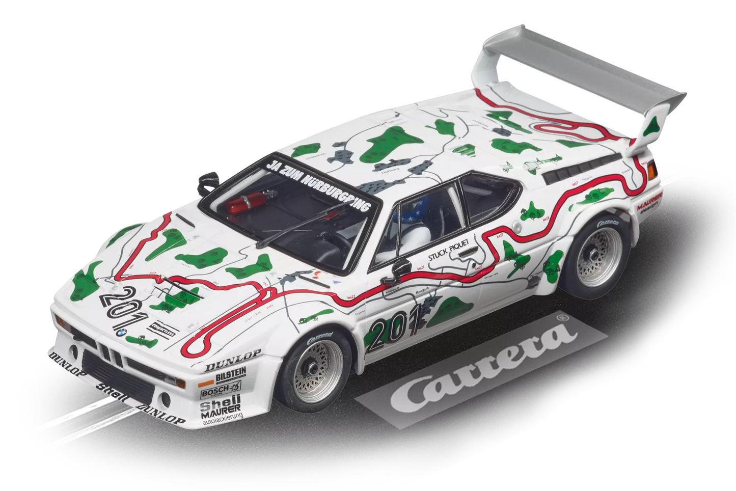 Carrera 27648 BMW M1 Procar "No.201", Nürburgring 1000km 1980 Evolution