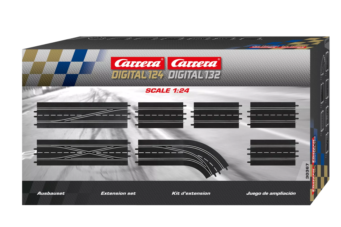 Carrera 30367 Digitales Schienenausbauset