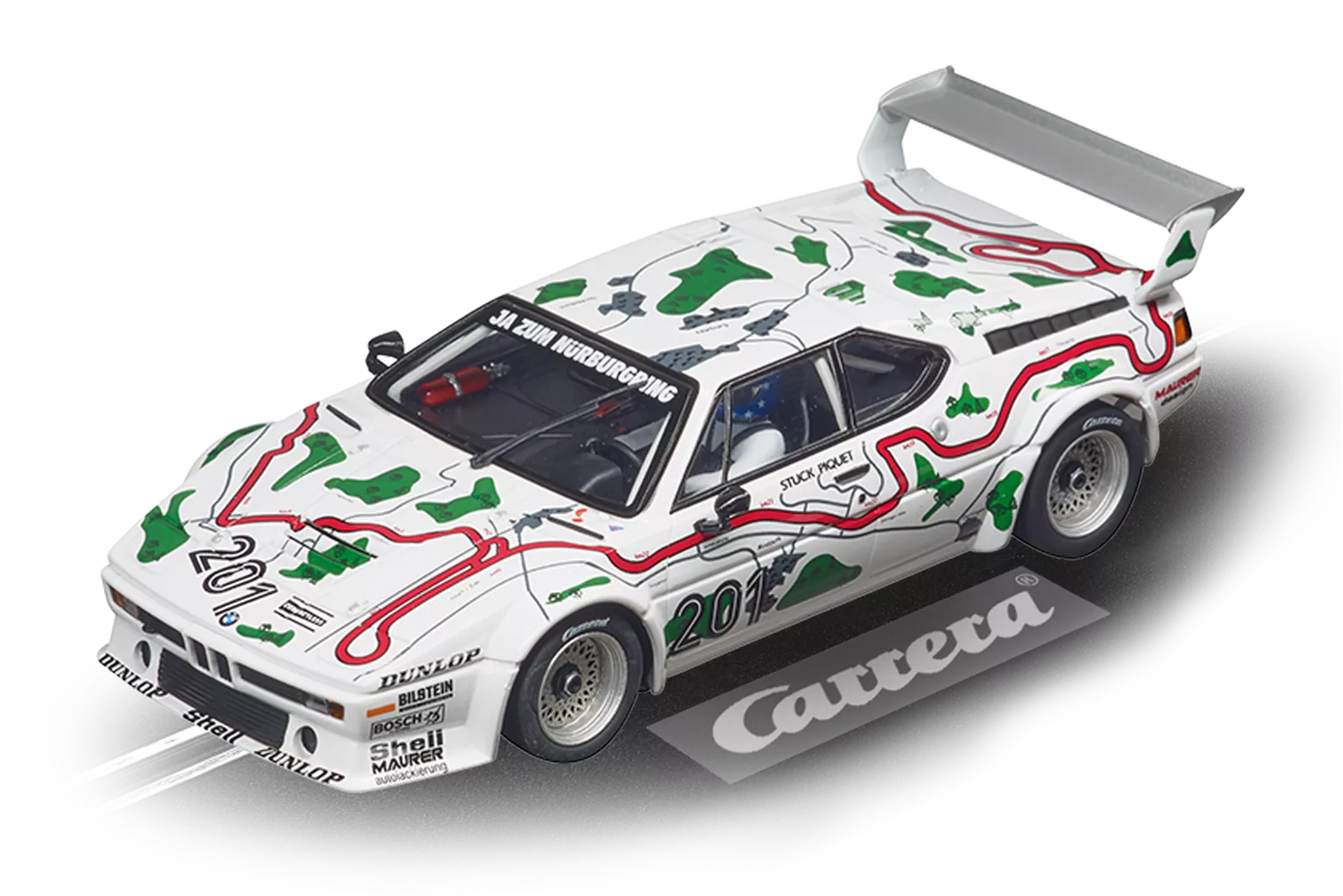 Carrera 30955 BMW M1 Procar "No.201", Nürburgring 1000km 1980 Digital 132