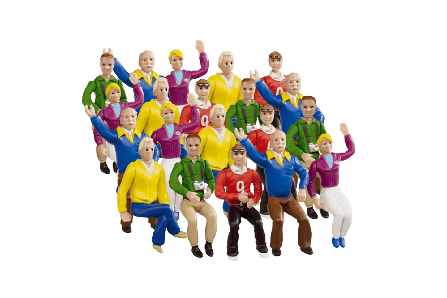Carrera 21129 Figurensatz Tribüne