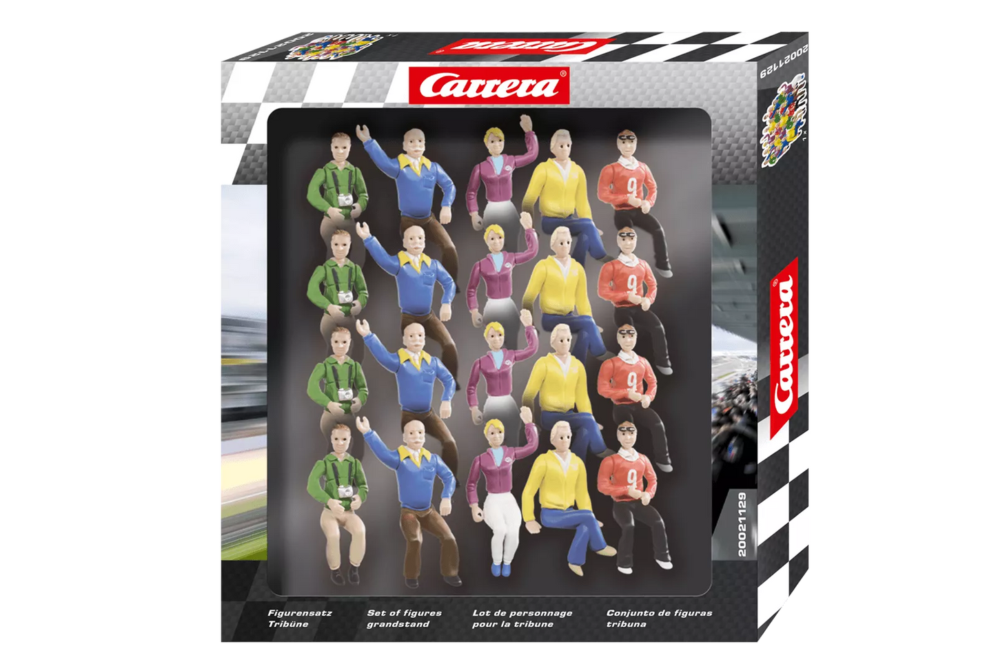 Carrera 21129 Figurensatz Tribüne