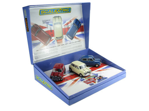 Scalextric C2921A The Italian Job MINI Triple Pack - Limited