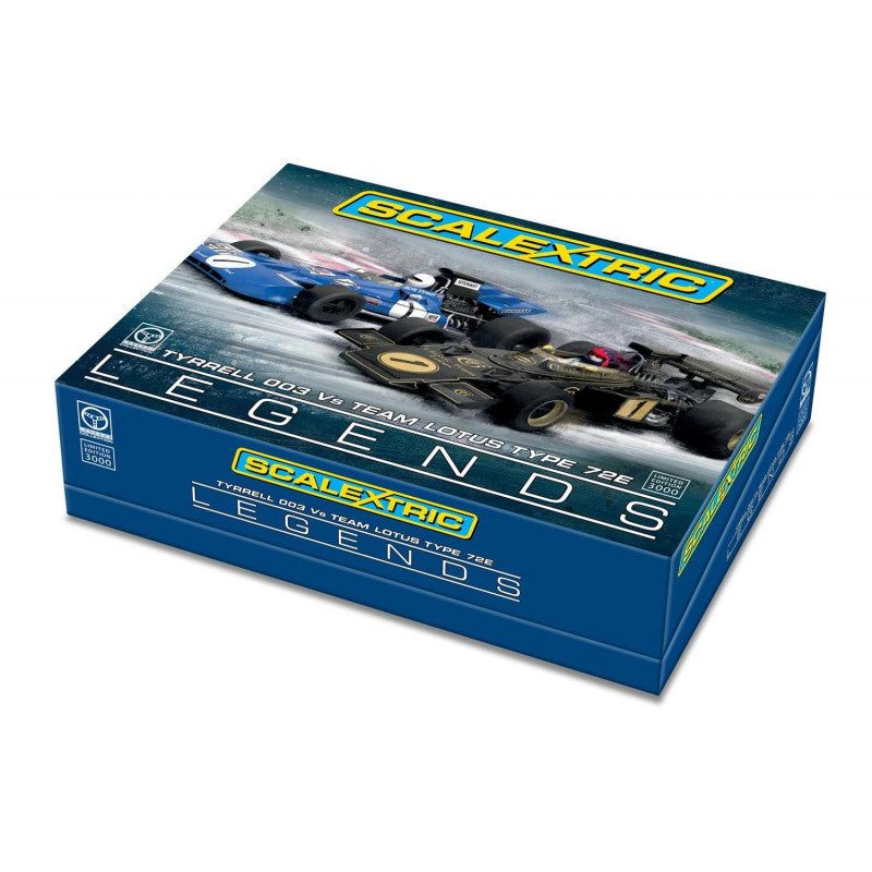 Scalextric C3479a Legends Tyrrell 003 vs Team Lotus Type 72E - Limited