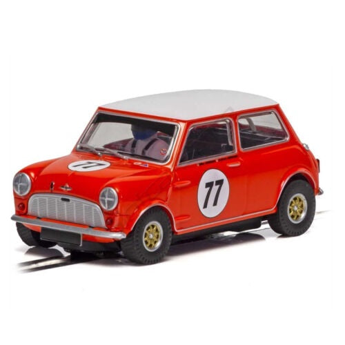 Scalextric C4154 Austin Mini Cooper S Andrew Jordan/Mike Jordan 2019 #77
