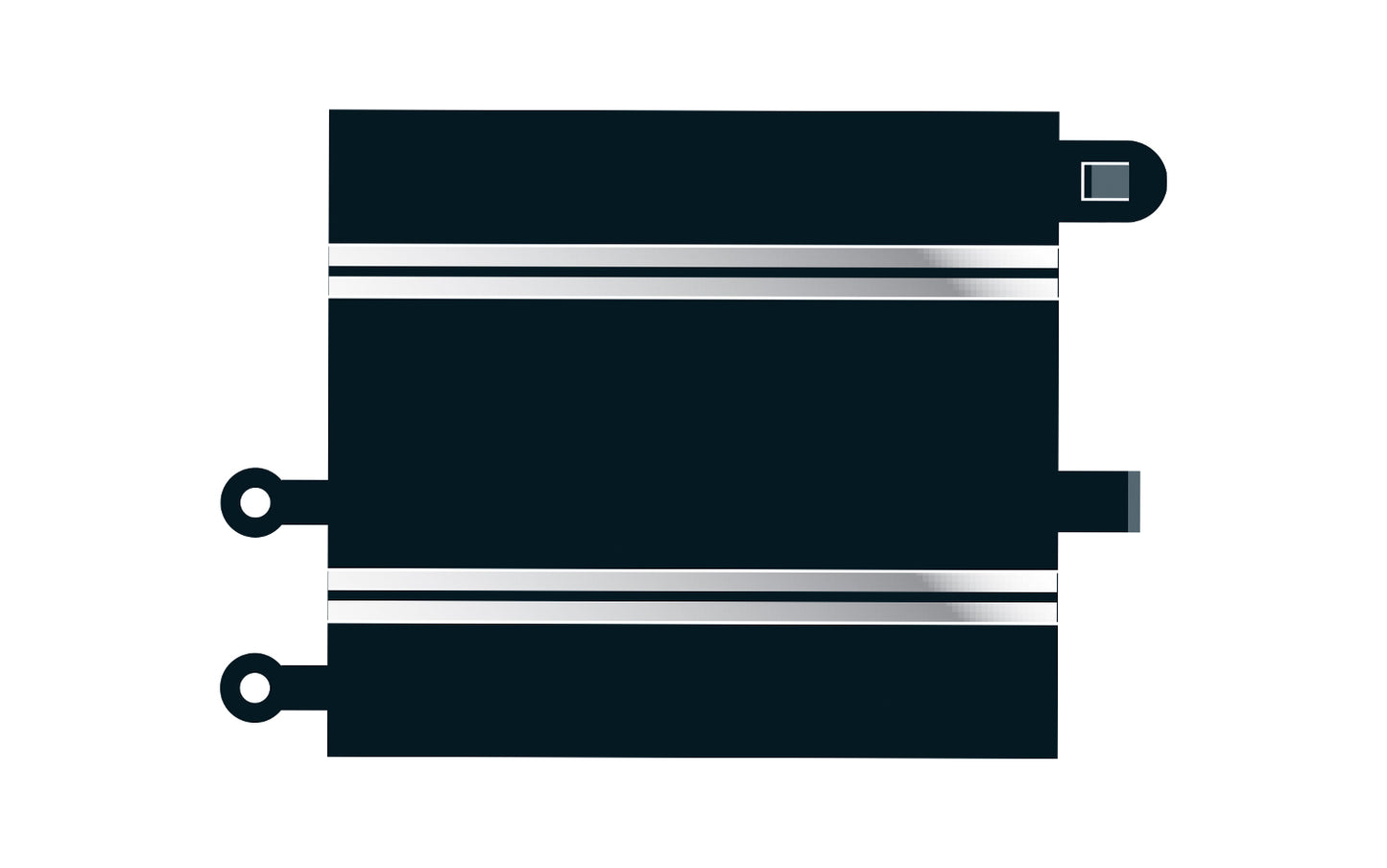 Scalextric C8222 Sport/Classic Converter Straight / Adapterschiene 175mm x 2