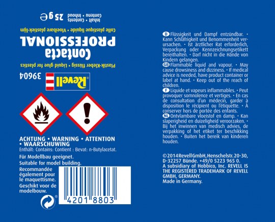 39604 Plastikkleber, flüssig (Contacta Professional)