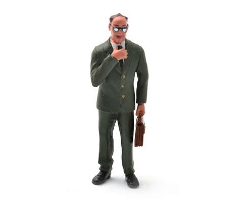 FLM132017M Ingenieur Charles Deutsch mit Aktentasche