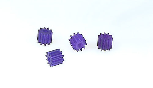 SG8503 Motorritzel 10Z M50 Racing f. Motorwelle 2mm Kunststoff (4 Stk.)