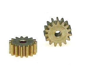 SC1198 Motorritzel 15Z M50 Ø8,2mm Messing f.Ø2mm