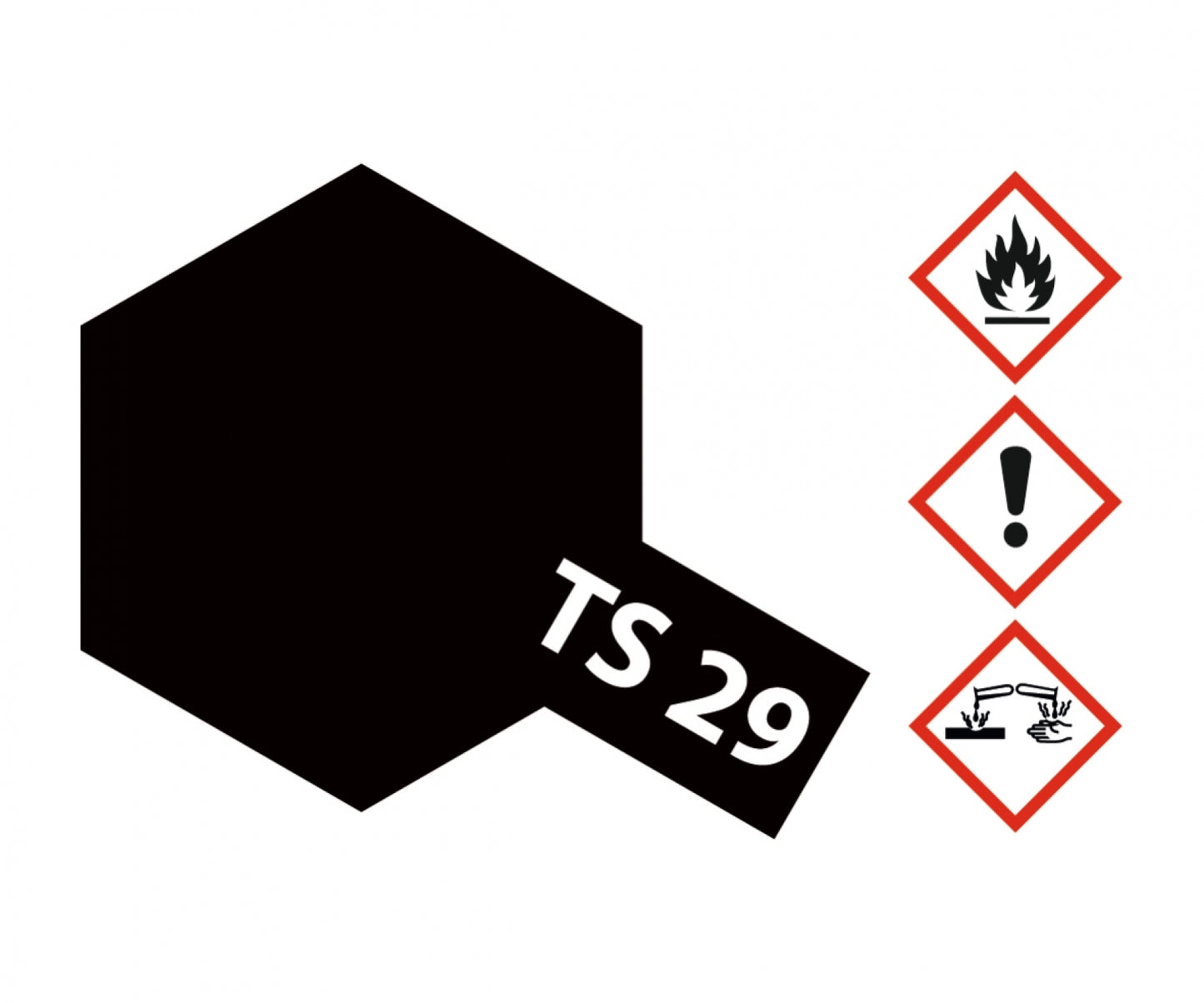 TS-29 Schwarz seidenmatt 100ml (85029)
