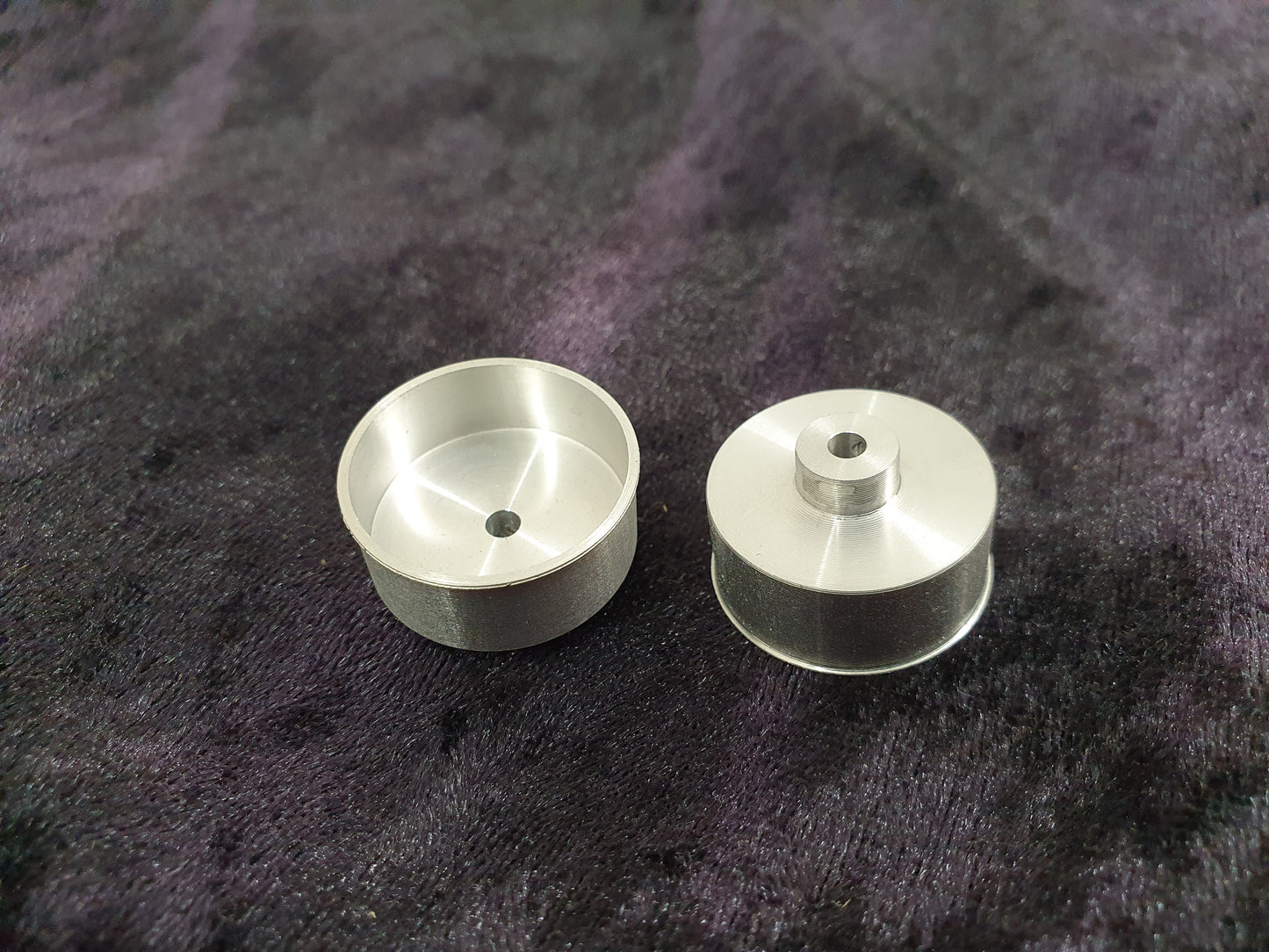 Töpfchenfelgen Alu Ø23mm/Ø22mm/10-14mm m, Schraube f. Ø3mm (2 Stk.)