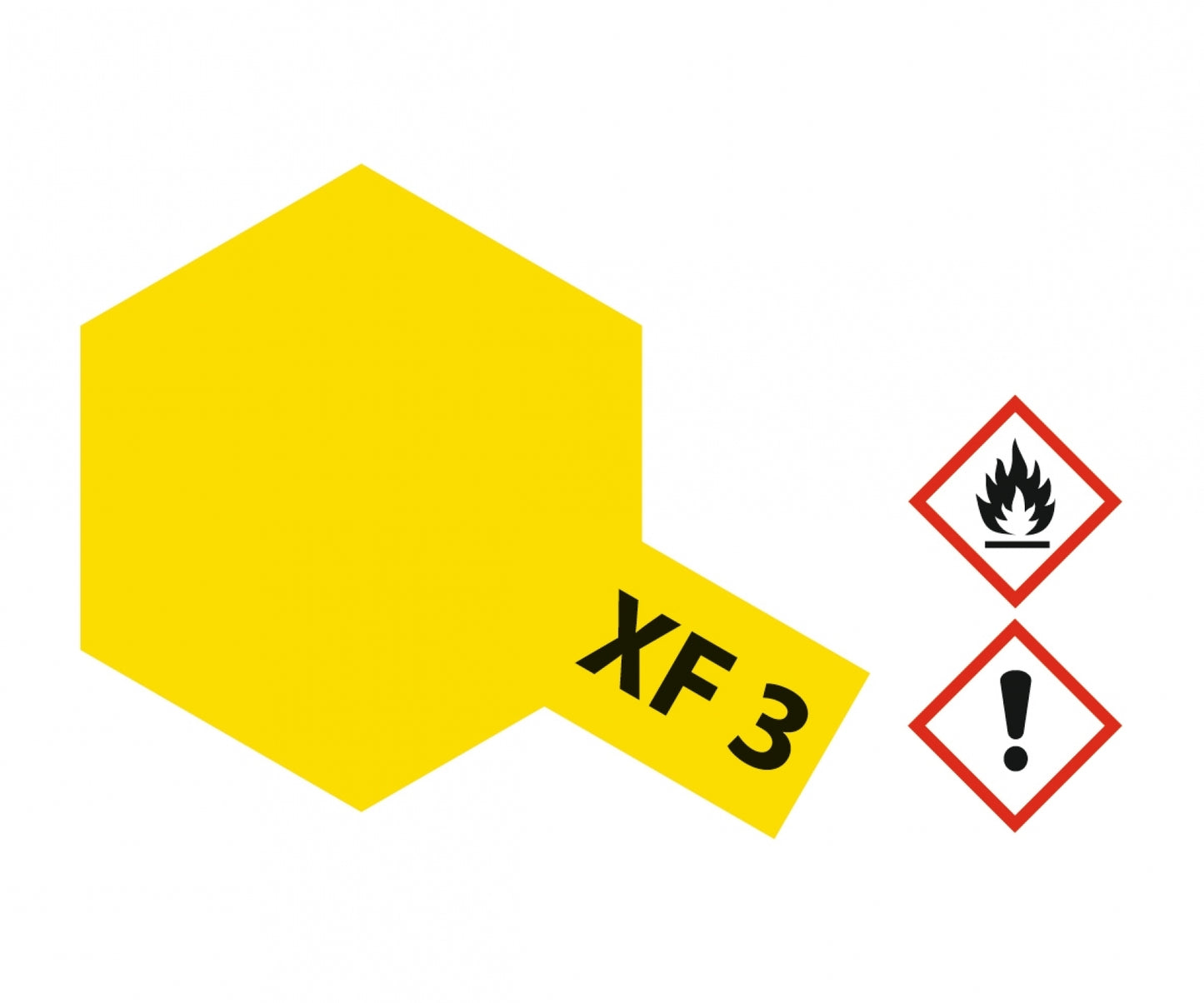 81303 XF-3 Gelb matt 23ml