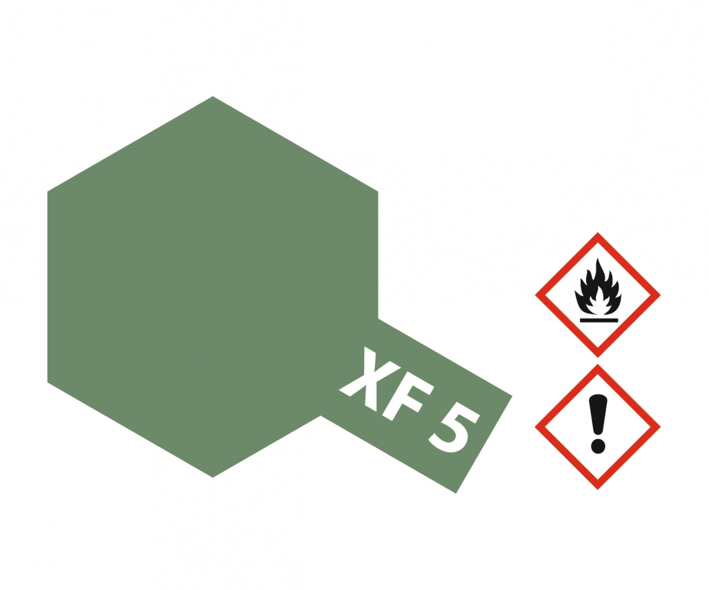 81305 XF-5 Grün matt 23ml