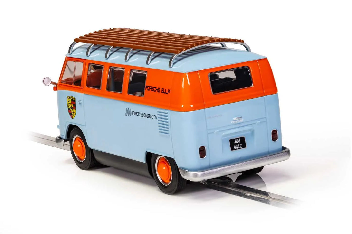 Scalextric C4217 VW T1b Microbus - ROFGO Gulf Collection - JW Automotive (VW Bus)
