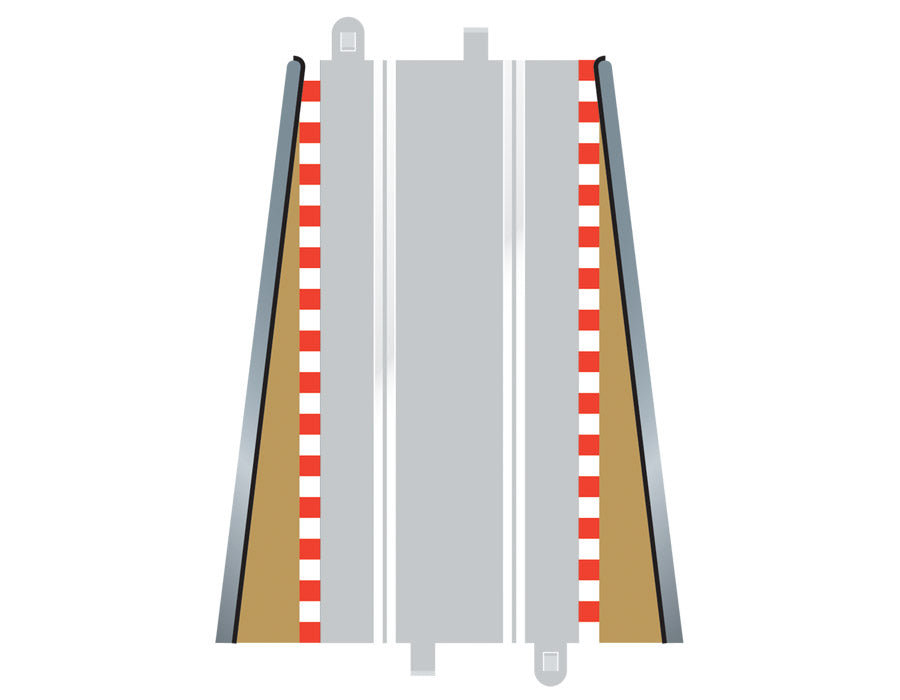 Scalextric C8233 Randstreifen Ein- /Auslauf x 2