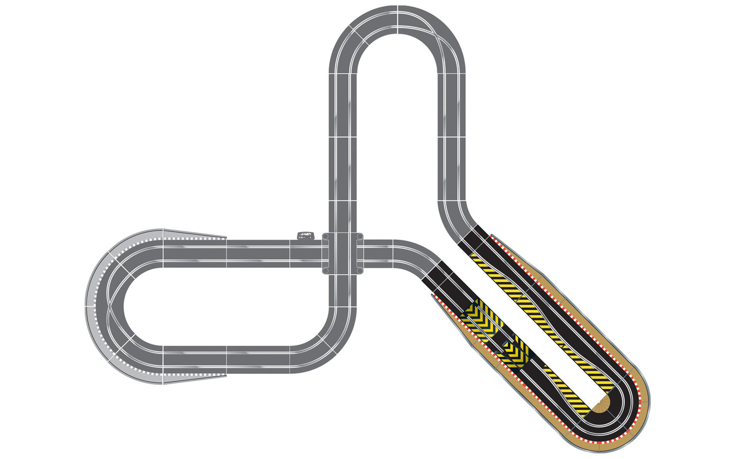 Scalextric C8514 Ultimate Track-Erweiterungspaket ( Verpackung leicht beschädigt )