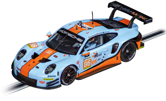 Carrera 27780 Porsche 911 RSR "Gulf Racing, Mike Wainwright, No.86", Silverstone 2018 Evolution