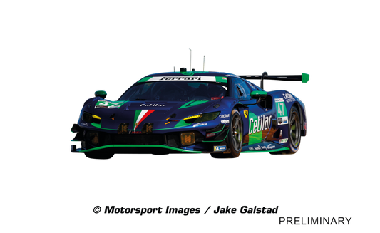 Carrera 64243 Ferrari 296 GT3 "Cetilar Racing, No.47" GO!!!