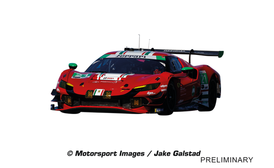 Carrera 64242 Ferrari 296 GT3 “AF Corse, No.21” GO!!!