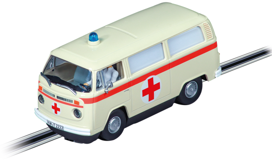 Carrera 27794 VW BUS T2b "Krankenwagen, Rotes Kreuz" Evolution