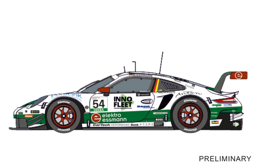 Carrera 27799 Porsche 911 "CarTech Motorsport Bonk, M. Essmann, No.54” Evolution