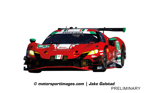 Carrera 27762 Ferrari 296 GT3 "AF Corse, No.21" Evolution
