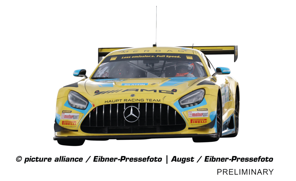 Carrera 27775 Mercedes-AMG GT3 Evo "Mercedes-AMG Team HRT, No.4" DTM 2023 Evolution