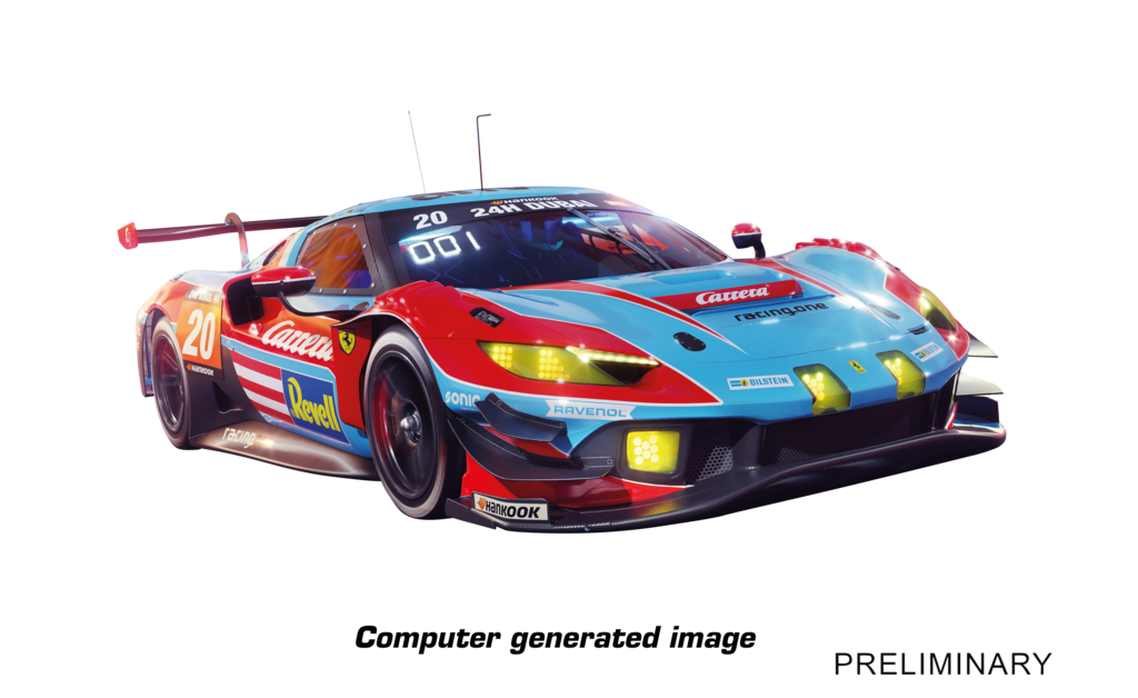 Carrera 27800 Ferrari 296 GT3 "Carrera, No.6" 24H Dubai Evolution