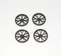 Frankenslot 88033 blset 19,1mm Felgeneinsatz BBS GT3 (Satz vo.+hi.) schwarz