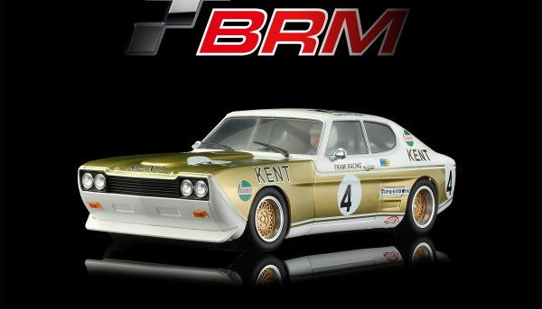 BRM 146 Ford Capri RS 2600 Gold/Weiß Kent # 4(Versandkostenfrei!)