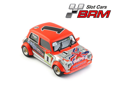BRM180 Slotcar 1:24 analog BRM Mini Cooper No. 1 (Versandkostenfrei!)