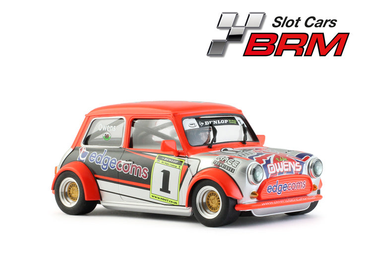 BRM180 Slotcar 1:24 analog BRM Mini Cooper No. 1 (Versandkostenfrei!)
